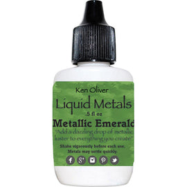 Ken Oliver Crafts - Liquid Metals - Emerald