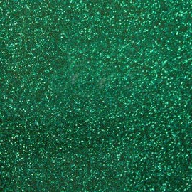 Siser Heat Transfer Vinyl - Moda Glitter 2 - Emerald (A3 Sheet)