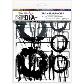 Ranger - Dina Wakley Media - Transparencies - Frames & Figures Set 1