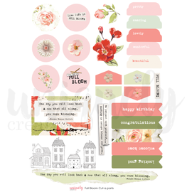 Uniquely Creative - Full Bloom - A4 Cut-A-Part Sheet