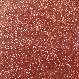 Siser Heat Transfer Vinyl - Moda Glitter 2 - Copper (A3 Sheet)