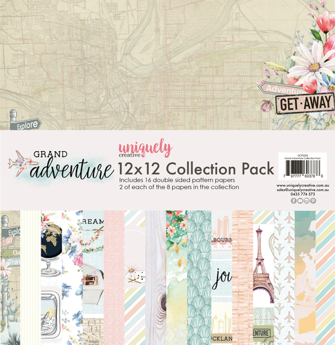 Uniquely Creative - Grand Adventure - 12x12 Collection Pack