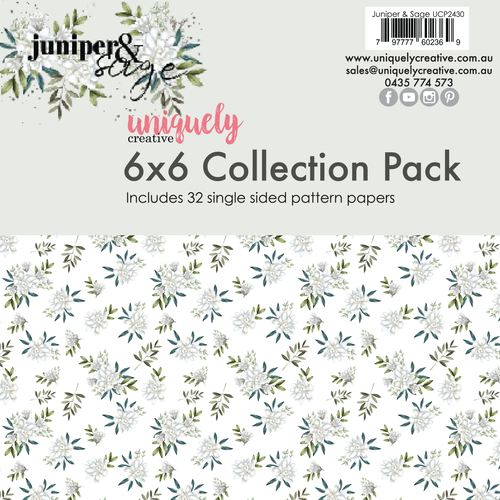 Uniquely Creative - Juniper & Sage - 6x6 Collection Pack