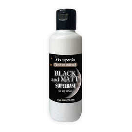 Stamperia - Superbase Black and Matt (80ml)