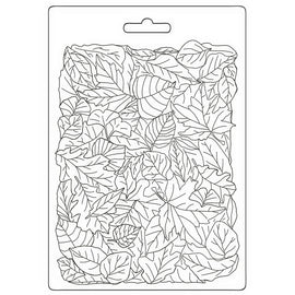 Stamperia - Woodland - Soft Mould A5 Size - Leaves Pattern