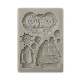 Stamperia - Songs of the Sea - Silicon Mould A6 Size - Adventure