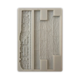 Stamperia - Songs of the Sea - Silicon Mould A6 Size - Wood & Mechanisms