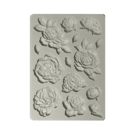 Stamperia - Precious - Silicon Mould A5 (New Size) - Peony