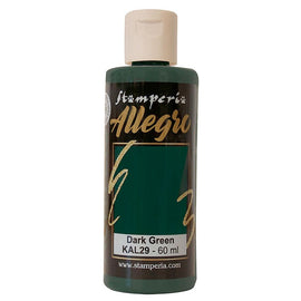 Stamperia - Allegro Paint - Dark Green 60ml