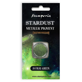 Stamperia - Stardust Metallic Pigment (0.5gr) "Astral Green"