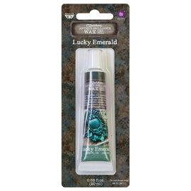 Prima Marketing - Finnabair Art Alchemy - Antiquing Brilliance Wax - Lucky Emerald