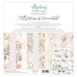 Mintay - Always & Forever - 12x12 Paper Pack