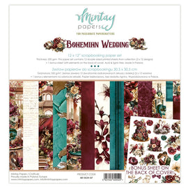 Mintay - Bohemian Wedding - 12x12 Paper Pack