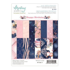 Mintay - Happy Birthday - 6x8 Paper Pad