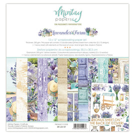 Mintay - Lavender Farm - 12x12 Paper Pack