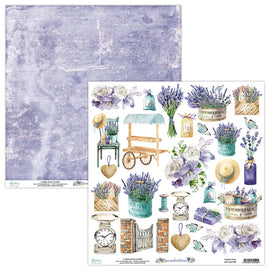 Mintay - Lavender Farm - 12x12 Paper "Cut Aparts"