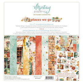 Mintay - Places We Go - 12x12 Paper Pack