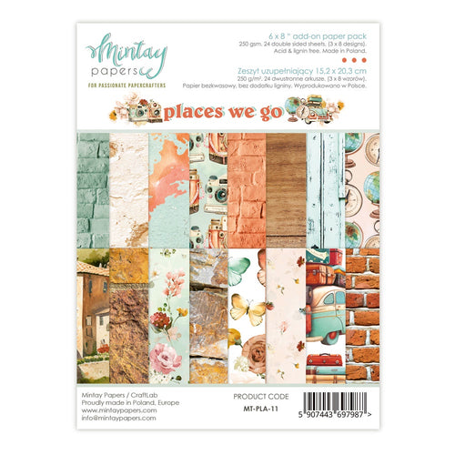 Mintay - Places We Go - 6x8 Paper Pad