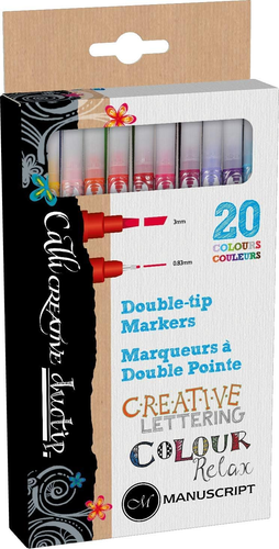 Manuscript - Callicreative Duotip Marker Set (20pc)