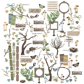 49 and Market - Vintage Artistry Nature Study - Laser Cut Elements "General" (Ephemera)