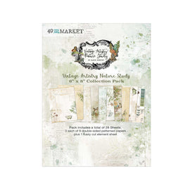 49 and Market - Vintage Artistry Nature Study - 6x8 Collection Pack