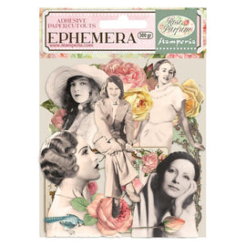 Stamperia - Rose Parfum - Ephemera - Frames & Ladies (Adhesive)