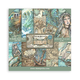 Stamperia - Songs of the Sea - 12x12 Paper Pack