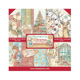 Stamperia - Christmas Greetings - 8x8 Paper Pack