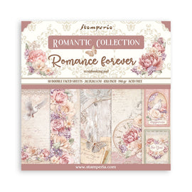 **Pre-Order** Stamperia - Romantic Collection - Romance Forever - 8x8 Paper Pack (ETA Beg Feb 24)