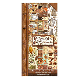 Stamperia - Coffee and Chocolate - Collectables (10 Sheets 6x12")
