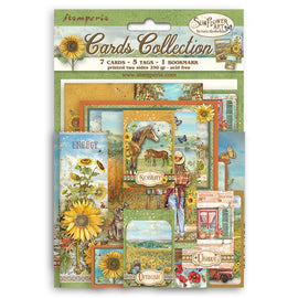 Stamperia - Sunflower Art - Cards Collection