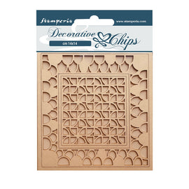 Stamperia - Bauhaus - Decorative Chips (14x14cm) "Pattern"