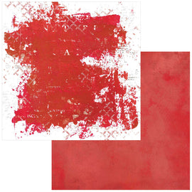 49 and Market - Spectrum Gardenia - 12x12 Paper Solids #2 "Red"