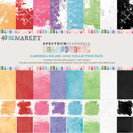 49 and Market - Spectrum Gardenia - 12x12 Collection Pack - Solids