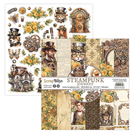 Scrapboys - Steampunk Journey - 12x12 Paper Pack