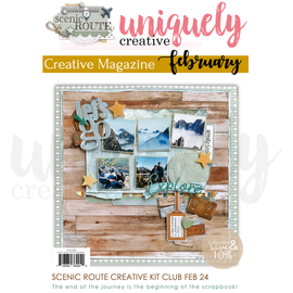 Uniquely Creative - Scenic Route - Inspiration Magazine (Book Only)