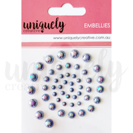 Uniquely Creative - Embellies - Pearls "Smoke"