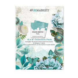 49 and Market - Color Swatch Teal - 6x8 Mini Collection Pack