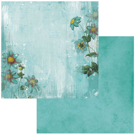 49 and Market - Color Swatch Teal - 12x12 Paper #2