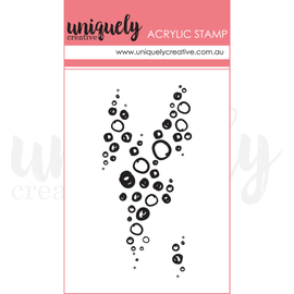 Uniquely Creative - Among the Gum Trees - Mini Acrylic Stamp "Sea Bubbles"