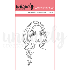 Uniquely Creative - Sweet Magnolia - Mini Acrylic Stamp - Rose