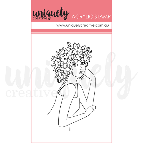 Uniquely Creative - Sweet Magnolia - Mini Acrylic Stamp - Lily
