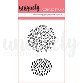 Uniquely Creative - Blossom & Bloom - Mini Acrylic Stamp - Tiny Textures