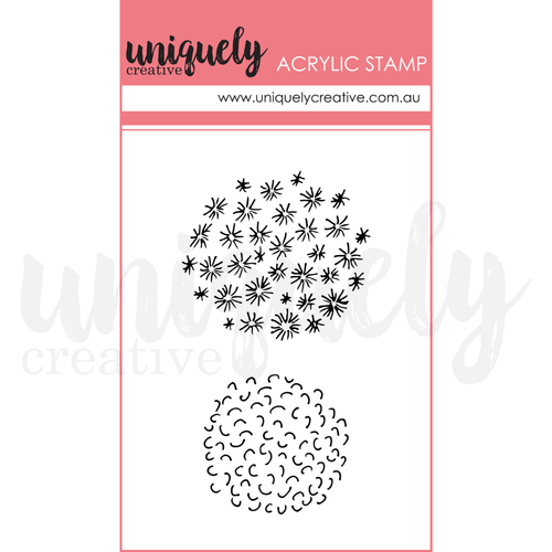 Uniquely Creative - Blossom & Bloom - Mini Acrylic Stamp - Print Perfection