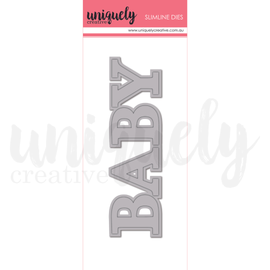 Uniquely Creative - Hey Baby Boy & Girl - Slim Baby Die