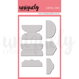 Uniquely Creative - Album Tabs Die Set