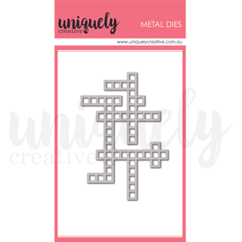 Uniquely Creative - Indigo & Violet / Juniper & Sage - Crossword Die