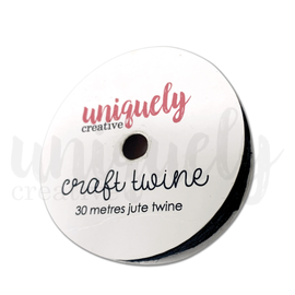 Uniquely Creative - Twine - Black (30m)