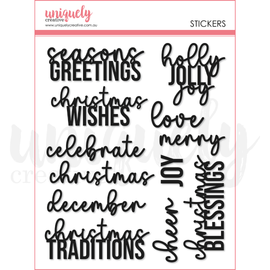 Uniquely Creative - A Christmas Dream - Puffy Stickers