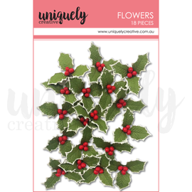 Uniquely Creative - Flowers - Christmas Holly